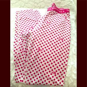 North Face Girls Long Johns/PJ pants medium 10-12